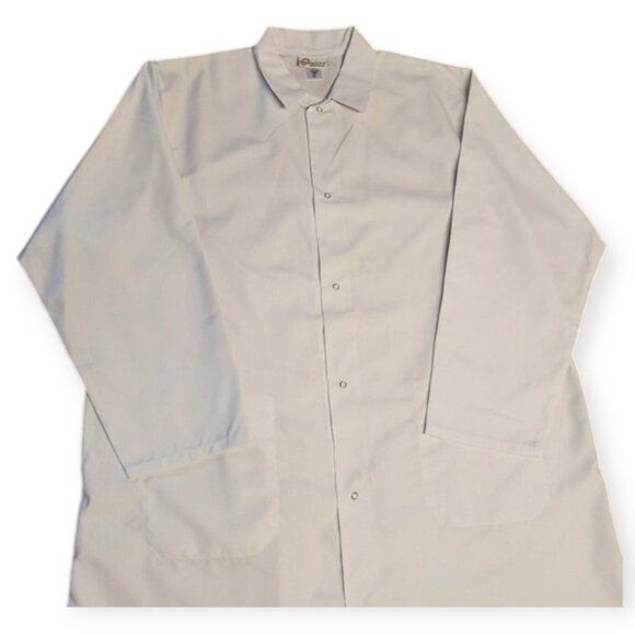 G&K ProSura Culinary Chef Coat Jacket White Men’s XL Snap Front NWOT - Picture 1 of 8